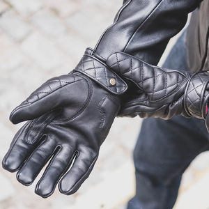 Gants de moto en cuir d'hiver avec logo personnalisé à partir de gants de moto thermiques imperméables et coupe-vent pour le sport et le cyclisme - Product Image 3