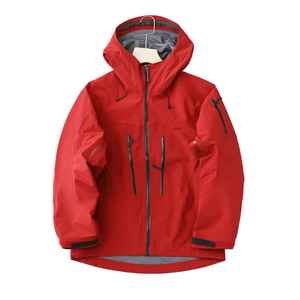 Veste coupe-vent imperméable respirante à capuche zippée pour homme et femme, motif imprimé, taille plus - Product Image 3