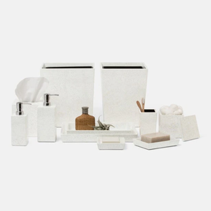 Organisateur de salle de bain de luxe incrusté de coquille d'oeuf ensemble d'accessoires de salle de bain fabriqués à la main fabriqués au Vietnam grossistes de décoration intérieure - Product Image 1