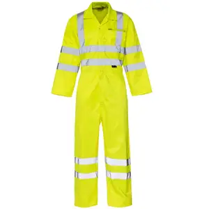 Pakaian kerja musim dingin pakaian jaket FR pakaian keselamatan overall mekanik setelan kerja