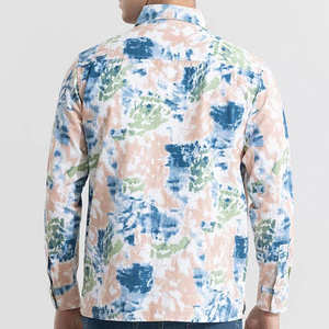 Veste en jean déchirée pour homme, streetwear, vêtements d'extérieur délavés, jean bleu, mode d'hiver, épaisse, chaude, boutonnée, décontractée - Product Image 3