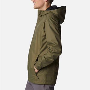 Personalizado para hombre chaqueta al aire libre cortavientos impermeable tela transpirable fabricante OEM con opciones de etiqueta privada - Product Image 3