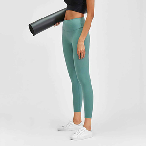 Leggings deportivos para gimnasio de cintura alta para mujer, venta al por mayor, estilo informal, tipo de cintura media, precio razonable, opciones OEM - Product Image 2