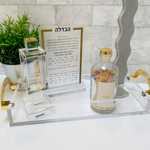 2025 Stylish Custom Judaica Besamim Magnetic Square Match <b>Box</b>: Elegant <b>Acrylic</b> Holders for Hanukkah and Beyond - Product Image 2