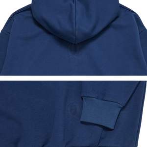 Sweat-shirts à capuche vierges pour hommes, épais, coupe oversize, épaules tombantes, multicolores, service de fabrication de logos personnalisés, vente en gros - Product Image 6