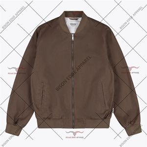 เสื้อแจ็คเก็ตบอมเบอร์ผู้ชาย HAIDYS CONTINENTAL ผ้าขนสัตว์/โพลีเอสเตอร์ คอปก ซิปเต็มตัว กันน้ำ กันลม ให้ความอบอุ่น สวมใส่สบาย ผลิตตามแบบ OEM - Product Image 5