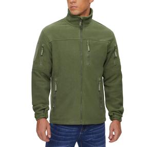 Chaqueta de lana Softshell cortavientos impermeable de invierno personalizada para hombre abrigo cálido con capucha para deportes al aire libre - Product Image 1