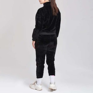 Conjunto Deportivo de Sudadera con Cremallera y Pantalones Jogger para Mujer, 100% Algodón Transpirable, Estampado de la Mejor Calidad, con Capucha y Cierre Frontal, Grueso, para Invierno, Personalizable - Product Image 3