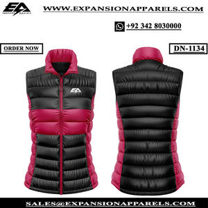 Veste matelassée sans manches 100% polyester léger de haute qualité pour hommes, support matelassé entièrement sublimé, fabricant direct - Product Image 5