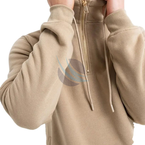 Conjunto de chándal de 2 piezas de algodón liso transpirable informal de invierno de talla grande para hombre personalizado al por mayor OEM - Product Image 3