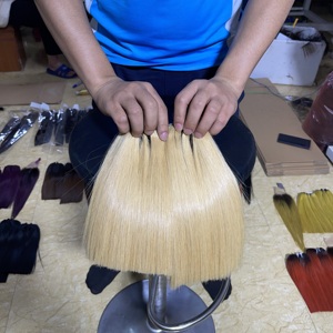 Extensiones de pelo natural virgen sin procesar, tejido de pelo humano liso, negro, natural, trama genius, venta al por mayor de VietNameses - Product Image 4