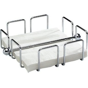 Napkin Ring Holder APS <b>Wire</b> 19 X 6.5 X 19 cm <b>Silver</b> - Product Image 1