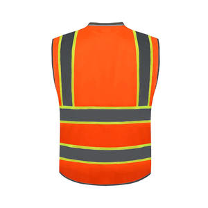 Vêtements de sécurité haute visibilité gilet avec logo personnalisé veste haute visibilité gilet de sécurité réfléchissant pour Offre Spéciale - Product Image 2
