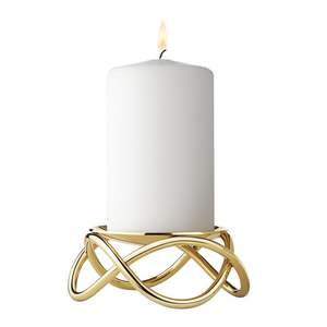 Hilal Moon Portavelas de oro blanco Crescent Tealight Stand Candelabro decorativo moderno Estilo islámico árabe Decoración para el hogar - Product Image 3