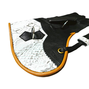 Nouveaux gants de fauconnerie de haute qualité, design dernier cri, prix de gros, en cuir et polyester imperméable au carbone. - Product Image 3