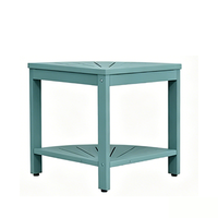 Table d'appoint extérieure moderne et légère en HIPS pour usage commercial et résidentiel, parcs, cafés, cours arrière