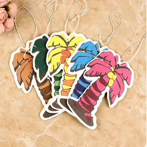 Pas encore d'avis 1 acheteur Personalized Customized Logo Hanging Car Paper Air Freshener Perfume - Product Image 1