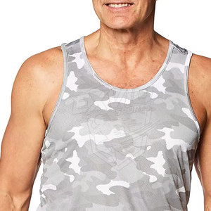 Camiseta sin Mangas Sublimada para Hombre al por Mayor, Personalizada con Impresión, 100% Poliéster, Camiseta Deportiva Sublimada - Product Image 5