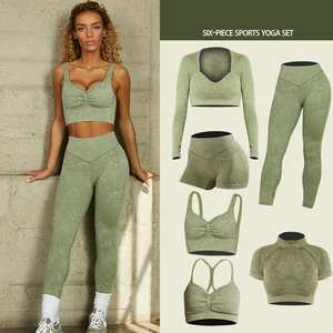 Nouveauté Vêtements de Sport Personnalisés pour Femmes, Ensembles de Fitness et de Gym, Vêtements de Yoga, Vêtements d'Entraînement, Commande Minimum de 2 Pièces - Product Image 3