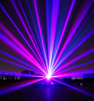 NF-SL-LASER 1000RGB IP65 Projecteur mobile extérieur longue portée à faisceau lumineux pour l'éclairage des monuments