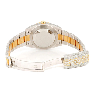 Montre de luxe moderne Hip Hop Iced Out en moissanite et quartz avec cadran en verre - Product Image 5