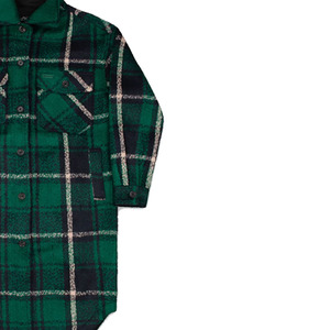 Lana personalizada transpirable mujeres Shackets calidad superior estilo decente OEM/ODM venta al por mayor pedido a granel disponible todos los tamaños y colores - Product Image 2