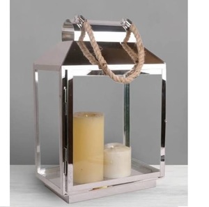 Faroles de Metal de Estilo Clásico con Acabado Dorado, Decoración de Metal de Alta Calidad, Centro de Mesa para Ramadán, Portavelas - Product Image 6