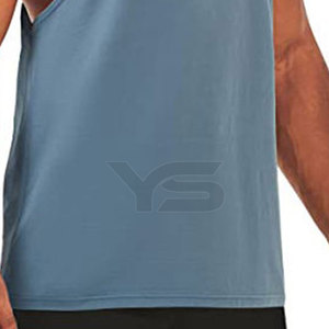 เสื้อกล้ามผู้ชายแบบถักระบายอากาศได้ดีแห้งเร็ว - Product Image 5