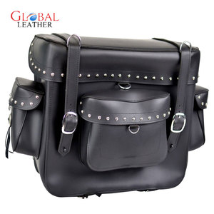 Alforja de cuero genuino estilo vintage para mujer, accesorio elegante para motocicleta - Product Image 4