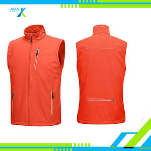 Chaleco de golf ligero a prueba de viento para hombre, ropa de abrigo sin mangas Softshell con bolsillos, chaqueta de viaje deportiva para correr al aire libre, senderismo - Product Image 4