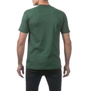 Chemises décontractées pour hommes avec logo personnalisé OEM, bonne qualité, grande taille, 100% coton, manches courtes, col rond, vêtements d'été - Product Image 2