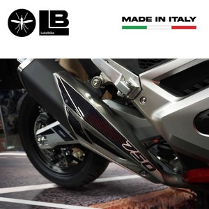 Adesivo Protettivo 3D per Scarico Moto, Personalizzabile, per Honda Forza 750 2021-2026 - Product Image 3