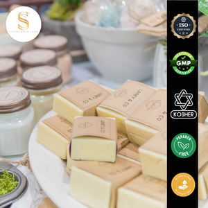 Jabón en Barra Artesanal con Aroma Duradero y Oro 24K, Hidratante y Nutritivo para Mujeres y Hombres, Marca Privada, OEM/ODM, MOQ 1000 Piezas - Product Image 4