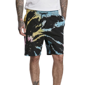 NEW <b>Men</b> <b>Tie</b> dye shorts <b>black</b> 100% Cotton casual summer <b>tie</b> dye Shorts best design high quality <b>tie</b> dye shorts OEM Custom logo - Product Image 6