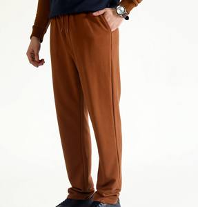 Men's Casual High Waist Cotton <b>Fleece</b> Sweatpants New Hot Jogging <b>Trouser</b> with Drawstring for Everyday Use Relaxed Fit - Product Image 6