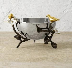 Top décoration de la maison en laiton décoratif salade et bol de fruits bols à noix grands bols pour comptoirs et dessus de table dans la pièce maîtresse de la maison - Product Image 6