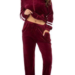 2024 nouveauté meilleure qualité logo personnalisé vente chaude survêtement pour femmes vêtements d'hiver dames survêtement ensemble - Product Image 5