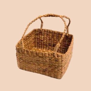 Cheap Price Eco Friendly Sea <b>Grass</b> Basket Natural Handmade Mini Plant Pot <b>Food</b> Storage Basket for Picnic - Product Image 5