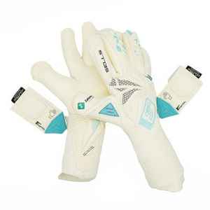 Guantes de portero de fútbol de ajuste personalizado de alta calidad, agarre de látex de cuero cómodo para deportes al aire libre, venta al por mayor - Product Image 3