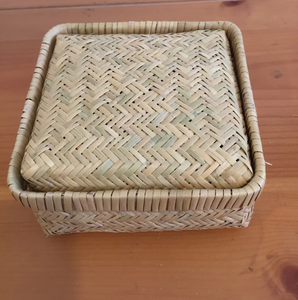 Cesta de mimbre de bambú personalizable a buen precio, alta calidad y duradera, a granel competitivo almacenado del fabricante de Vietnam - Product Image 4