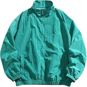 Chaqueta cortavientos ligera para hombre, abrigo informal con cremallera - Product Image 5