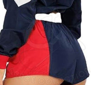 Conjunto de pantalones cortos de dos piezas de verano Ropa Nylon/Cremallera de poliéster Conjuntos de mujer de alta calidad con etiqueta privada - Product Image 6