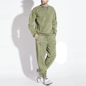 Fournisseur pakistanais de survêtements délavés à l'acide pour hommes, service OEM, survêtement décontracté tendance, survêtement streetwear, dernier design 2025 - Product Image 3