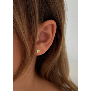 Diamond Stud <b>Earrings</b> for Bb Floral Design for Little Ones - Product Image 2