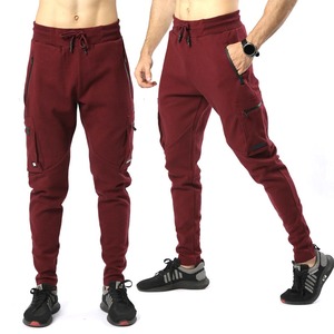 Pantalones de chándal de lana para hombre, pantalones de chándal con cordón en la cintura, pantalones de chándal para correr informales activos con bolsillos - Product Image 6