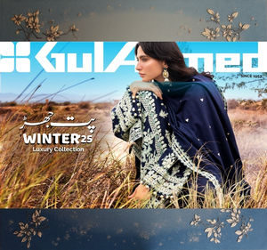 Ssumaira Collection 2025 Winter PATJHAAR Conjunto de vestido 3 piezas Modern Salwar Kameez Dupatta para fiestas Diwali Winter Collection - Product Image 6