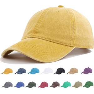 Casquettes de baseball unisexes tendance et à la mode, conçues par OEM, multicolores, ajustables, logo personnalisé de marque, sport, courantes, 100% coton, toutes - Product Image 3