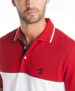 Camisas de Lona Sólida para Hombre, de Manga Corta para Verano, con Impresión de Logotipo Personalizado, 100% Algodón - Product Image 4