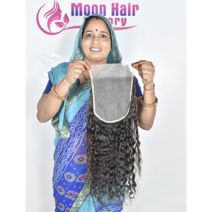 100% วิกต่อผมชาวอินเดียแบบม้วนปิด - Product Image 6