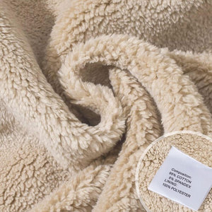 2025 Latest Design Sweat Shirt Men's Crewneck Sweatshirt 100% Cotton Long Sleeve Full Sherpa Lining Embroidered Winter Low MOQ - Product Image 4